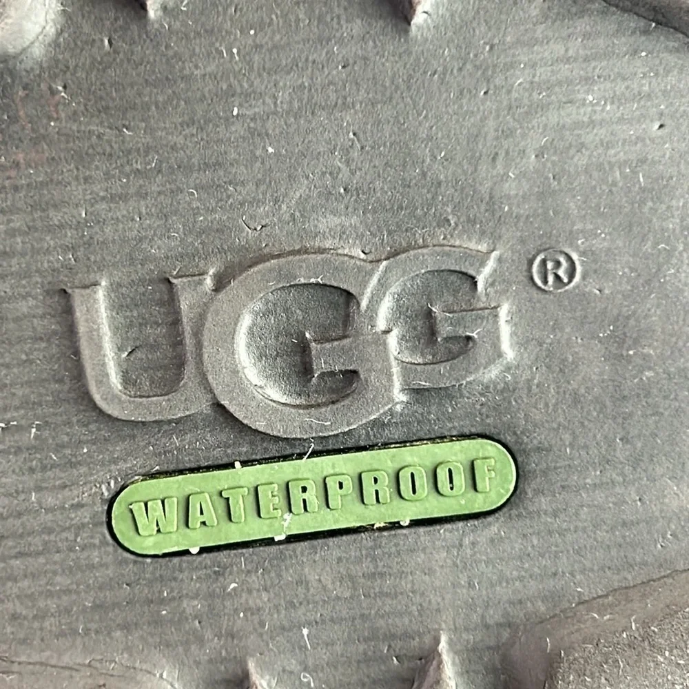 UGG Men's Hannen UGGpure-Lined Leather Waterproof Combat Boots